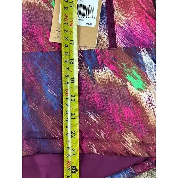 THE NORTH FACE Girls' Freedom‎ Insulated Jacket, Boysenberry Paint Size Large 12